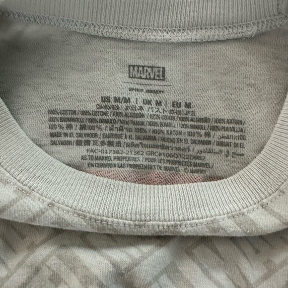 Marvel Spirit Jersey (White), GUC Size Medium - Picture 3 of 4